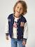 Teddy sweatshirt for boys fir green+navy blue 