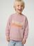 Crewneck sweatshirt for boys pale pink 