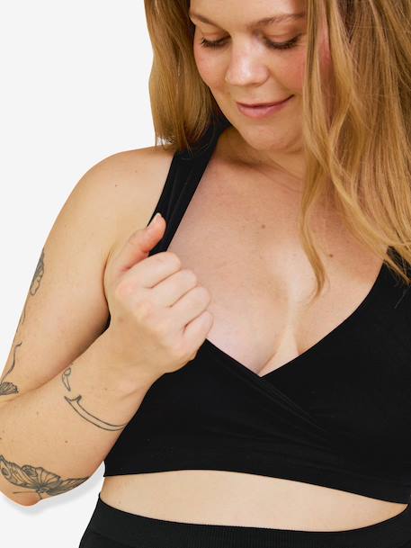 Comfi Cool bra Cache Coeur black 