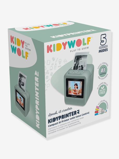 Kidyprinter AI KIDYWOLF green 
