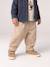 Corduroy trousers for baby boys beige 