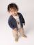 Overshirt for baby grey blue 