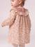 Long-sleeved dress for baby girls ecru 