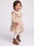 Long-sleeved dress for baby girls ecru 