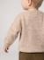 Long-sleeved jumper for baby marl beige 