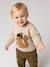 Long-sleeved jumper for baby marl beige 