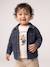 Overshirt for baby grey blue 