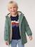 Hooded Sherpa-Lined Parka for Boys black+khaki+sage green+taupe 