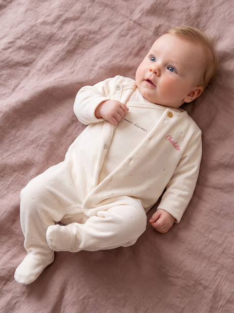 Pack of 3 newborn pieces marl beige 
