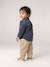 Corduroy trousers for baby boys beige 
