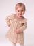 Long-sleeved dress for baby girls ecru 