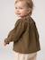 Corduroy blouse for baby girls olive 