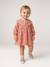 Long-sleeved dress for baby girls apricot 