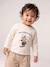 Long-sleeved T-shirt for baby ecru 