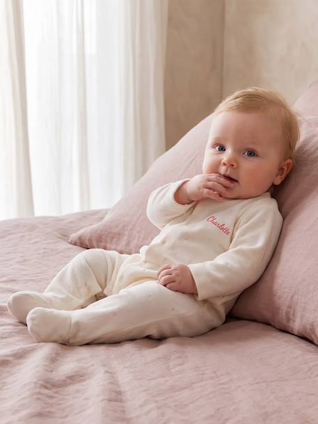 Pack of 3 newborn pieces marl beige 