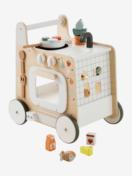 My First Kitchen/Walker - Wood FSC®100%  Certified White 