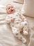 Pack of 3 baby sleepsuits with back opening marl beige+marl grey+sage green 