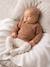 Wrap-Over Cardigan in Wool & Cotton for Babies cappuccino+marl beige+pale pink+sage green+white 