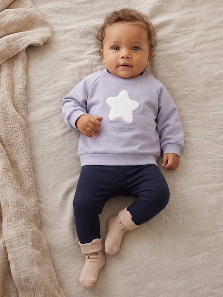 Sweatshirt for newborn sky blue 