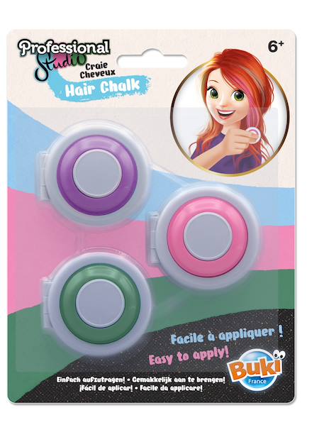 Hair chalks BUKI multicoloured 