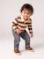 Basics denim jeans for babies with elasticated waist and pockets brut denim+denim grey 