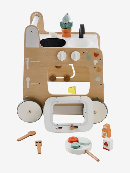 My First Kitchen/Walker - Wood FSC®100%  Certified White 