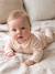 Pack of 2 pyjamas with back opening for baby girls marl beige 