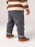 Basics denim jeans for babies with elasticated waist and pockets brut denim+denim grey 