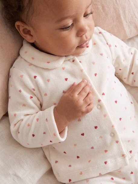 Pack of 2 pyjamas for baby rosy 