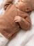 Wrap-Over Cardigan in Wool & Cotton for Babies cappuccino+marl beige+pale pink+sage green+white 