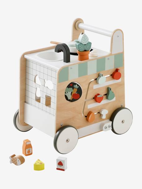 My First Kitchen/Walker - Wood FSC®100%  Certified White 
