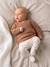 Wrap-Over Cardigan in Wool & Cotton for Babies cappuccino+marl beige+pale pink+sage green+white 