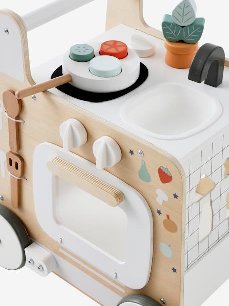 My First Kitchen/Walker - Wood FSC®100%  Certified White 