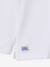 Long-sleeved polo shirts for boys slate blue+white 