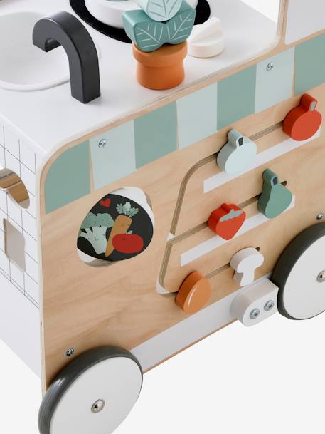 My First Kitchen/Walker - Wood FSC®100%  Certified White 