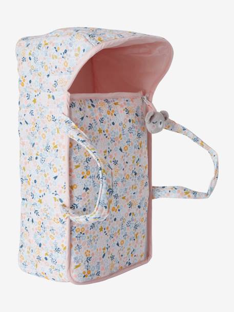 Carrycot for Dolls in Cotton Gauze Multi 