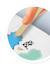 DIY stationery set BUKI multicoloured 
