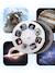 Space projector alarm clock BUKI white 