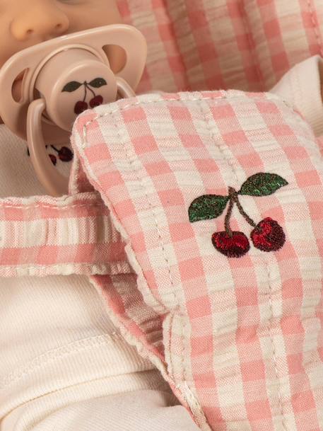 Doll gift set with pushchair KONGES SLOJD rose 