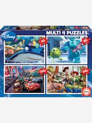 Toys-Pack of 4 Progressive Puzzles, 50 to 150 Pieces, Multi 4 Disney® Pixar EDUCA
