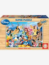 Toys-Educational Games-Puzzles-100-Piece Wooden Puzzle, The Wonderful World of Disney®, by EDUCA