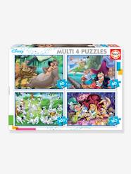 Toys-Educational Games-Puzzles-Progressive Puzzles, 50-150 Pieces, Multi 4 Disney® Classics, by EDUCA