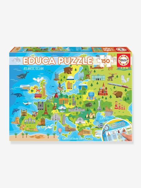 150 Piece Puzzle, Map of Europe, by EDUCA Green 