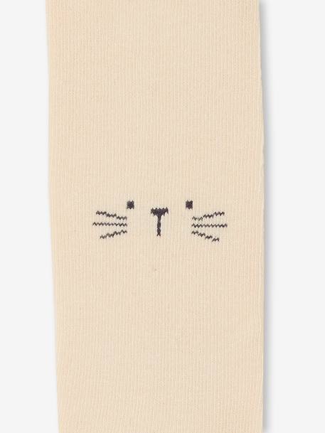 Pack of 2 tights ecru 