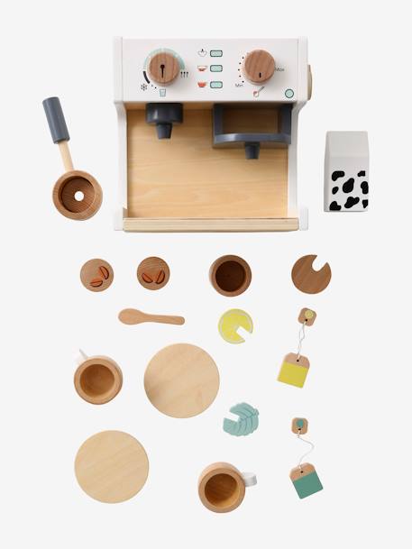 Coffee & Tea Machine in Wood - Wood FSC®100% Certified NO COLOR 