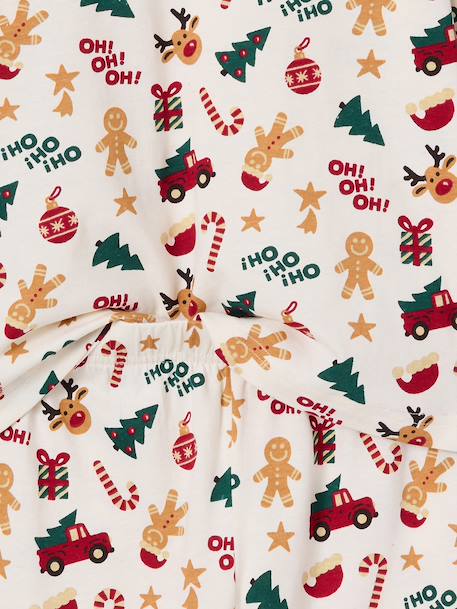 Christmas pyjamas for boys ecru 