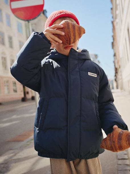 Adelina puffer jacket LIEWOOD navy blue+rose 