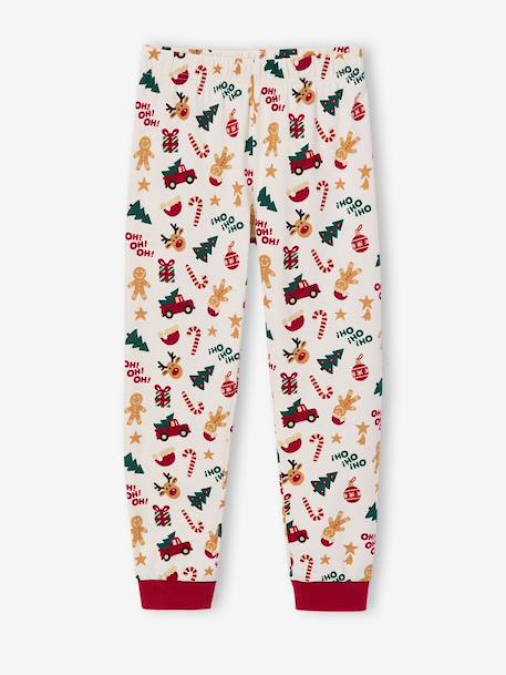 Christmas pyjamas for boys ecru 