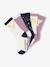 Pack of 5 sports socks Harry Potter for girls dusky pink 