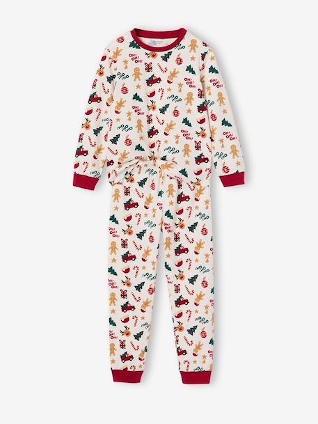 Christmas pyjamas for boys ecru 